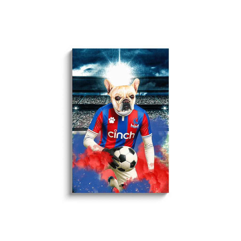 'Crystal Palace Doggos Football' Personalized Pet Portrait