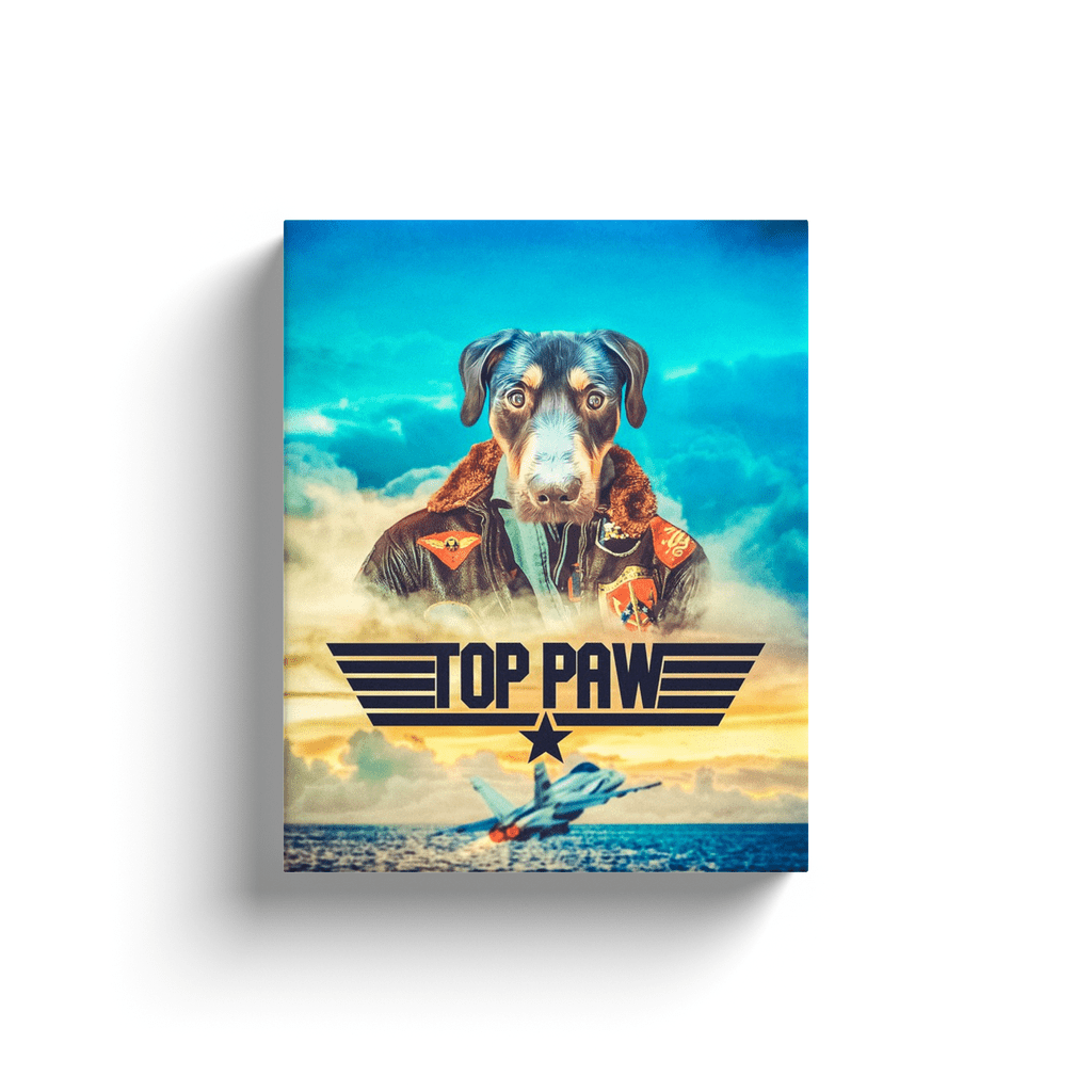 'Top Paw' Personalizable Pet Canvas