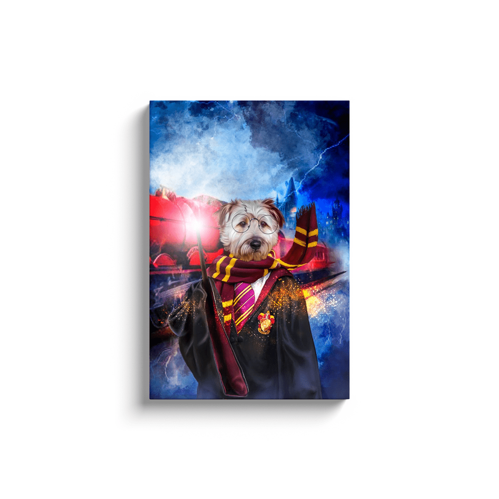 'Harry Dogger' Personalized Pet Canvas