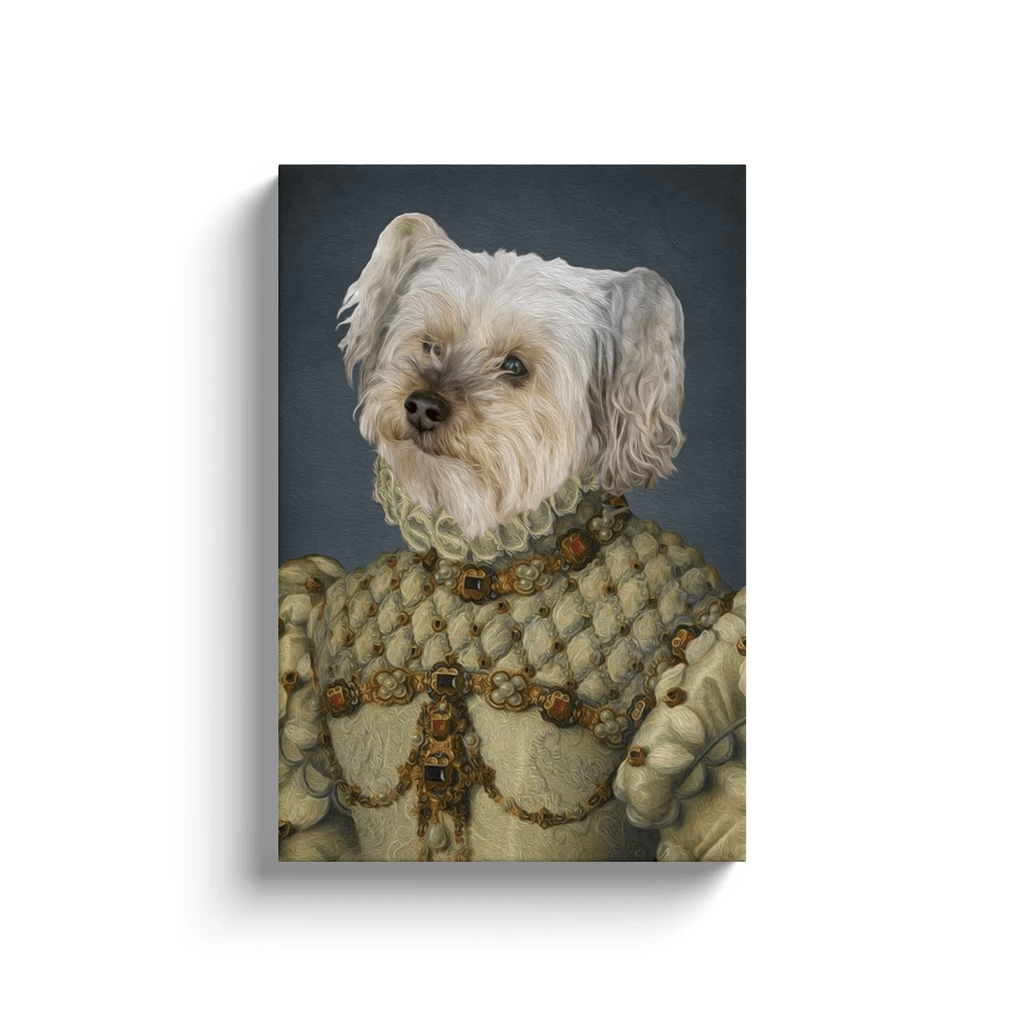 The Princess: Personalized Pet Canvas