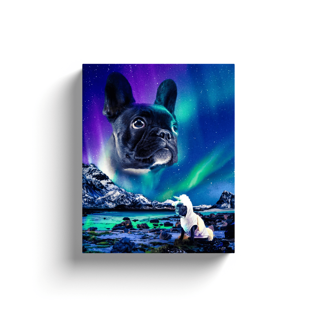 'Majestic Northern Lights' Personalized Canvas