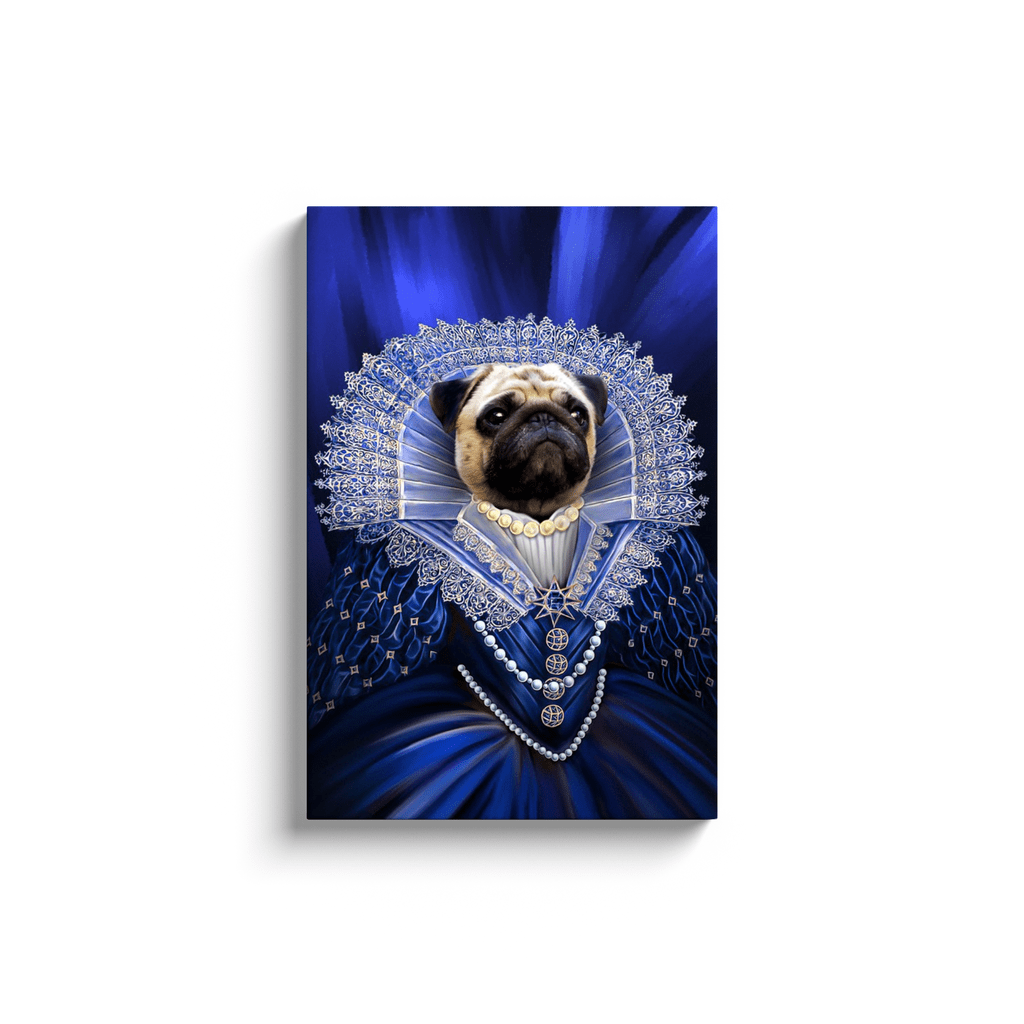 'The Baroness' Personalized Pet Canvas