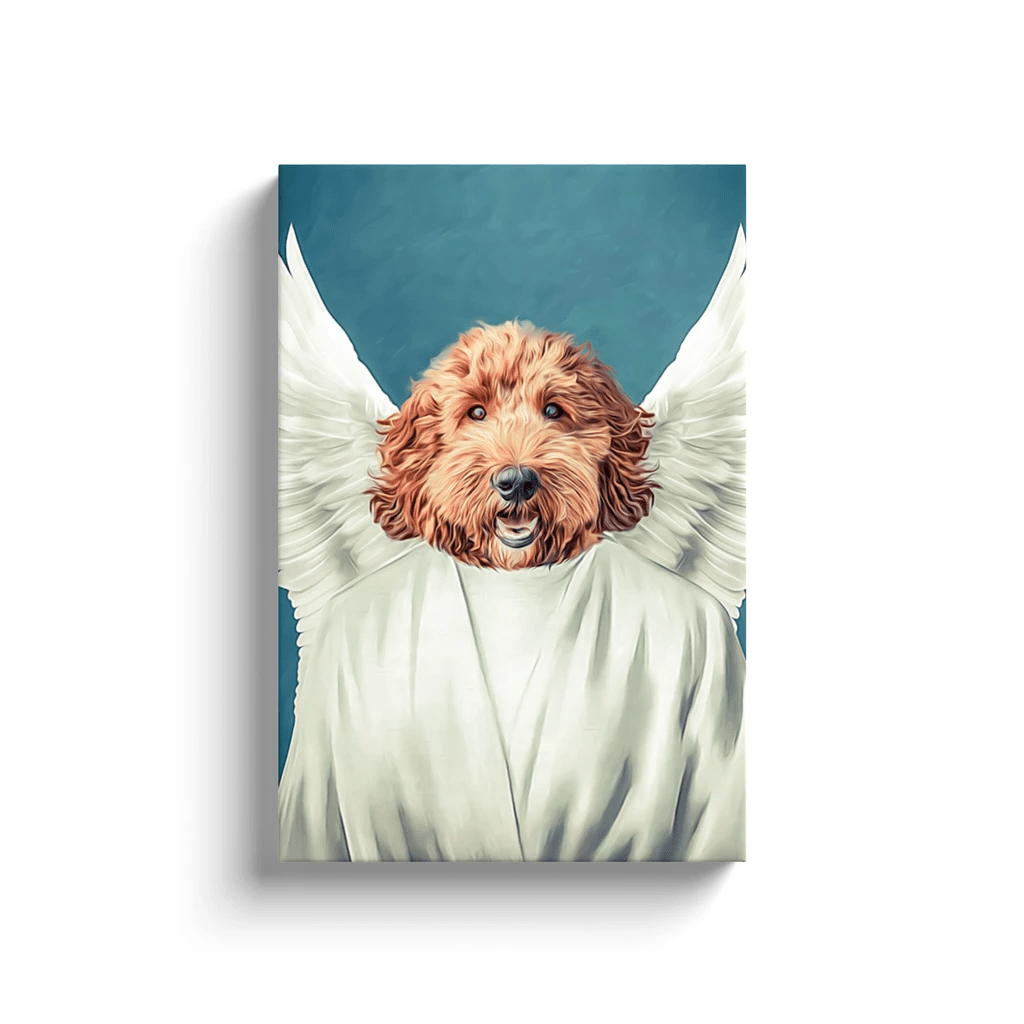The Angel: Personalized Pet Canvas