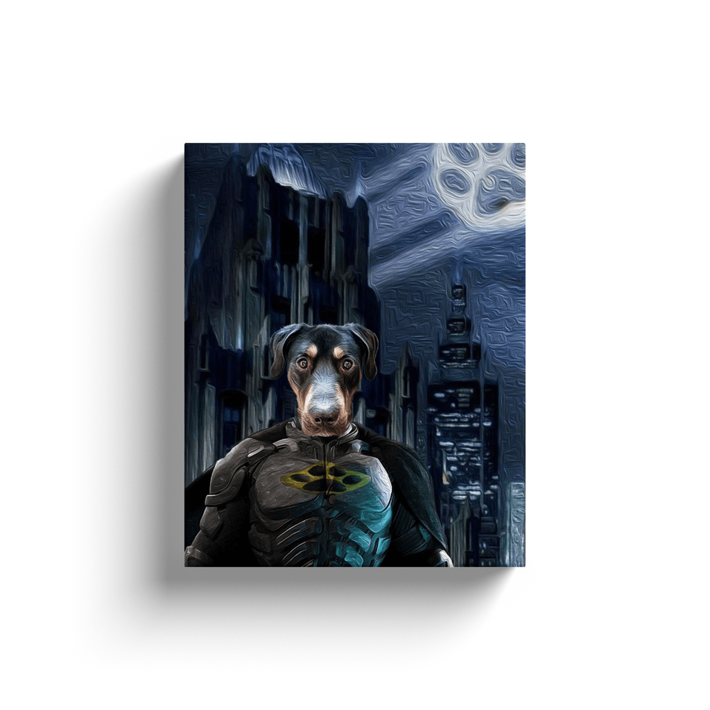 'Batdog' Personalized Pet Canvas