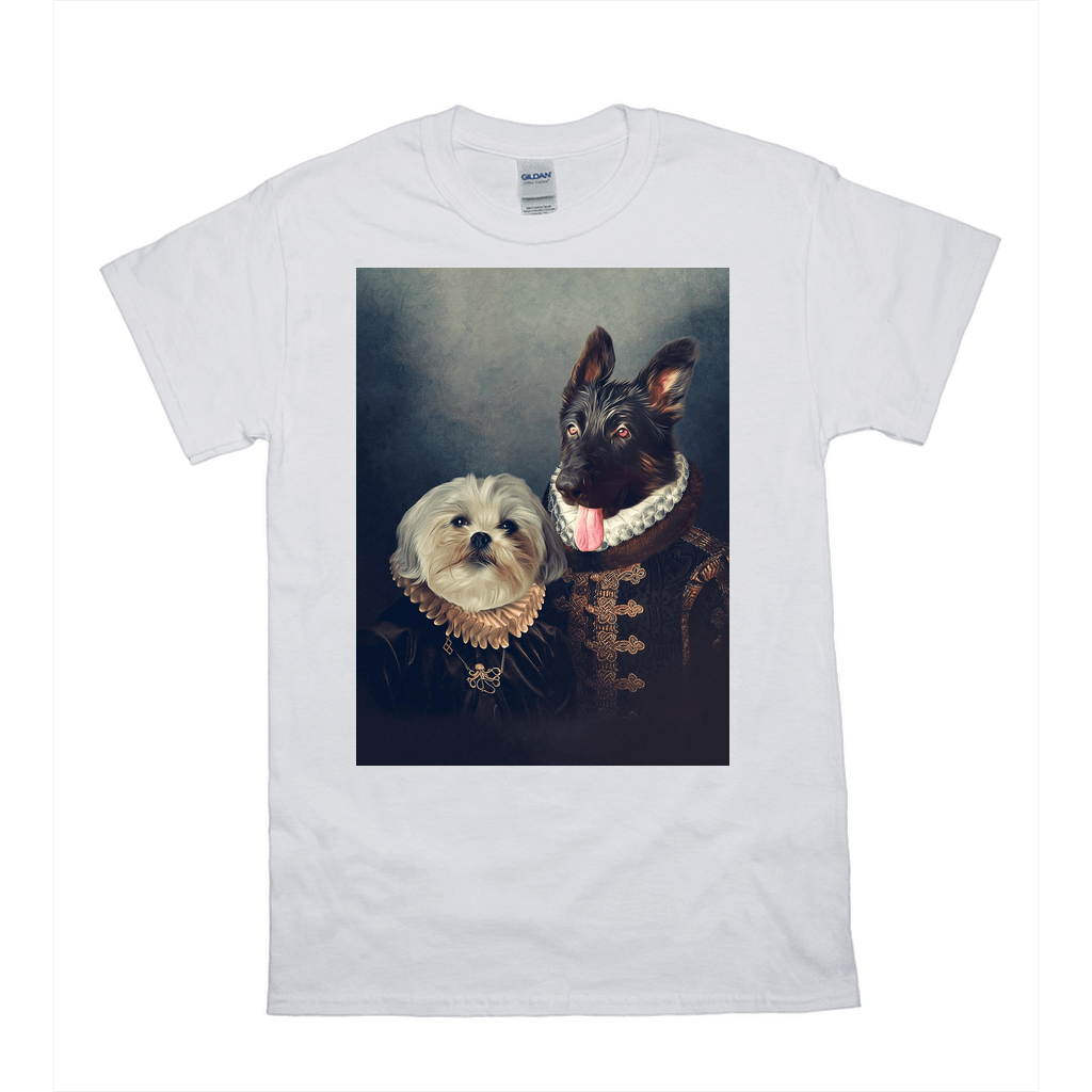 'Duke And Duchess' Personalized 2 Pet T-Shirt