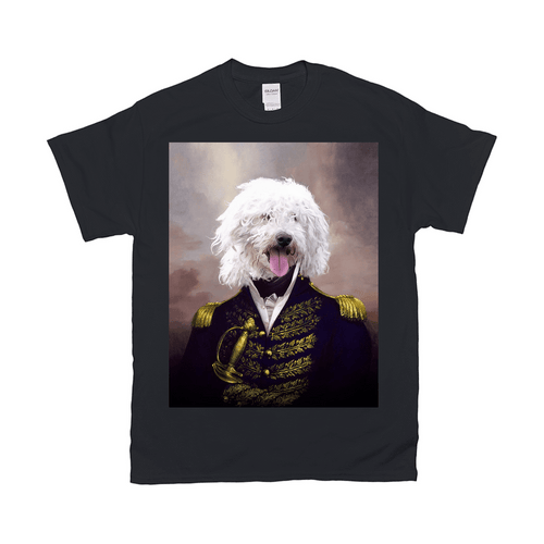 'The Admiral' Personalized Pet T-Shirt