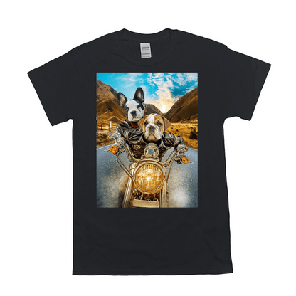 'Harley Wooferson' Personalized 2 Pet T-Shirt