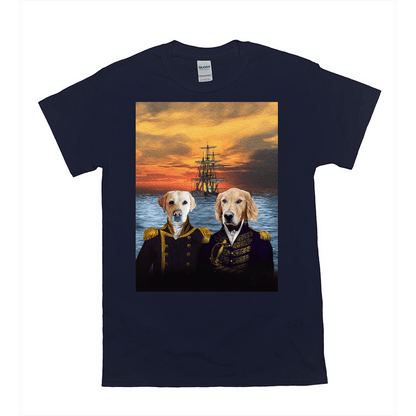 'The Explorers' Personalized 2 Pet T-Shirt