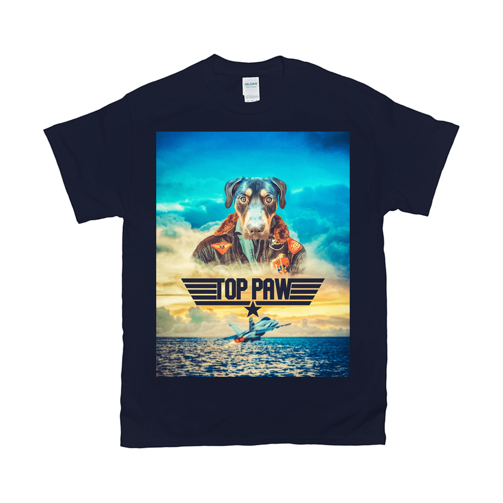 'Top Paw' Personalized Pet T-Shirt
