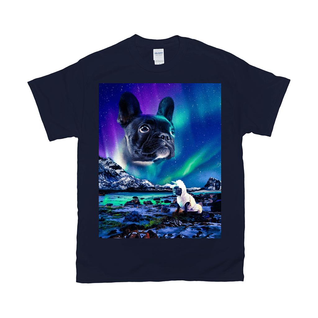 'Majestic Northern Lights' Personalized Pet T-Shirt