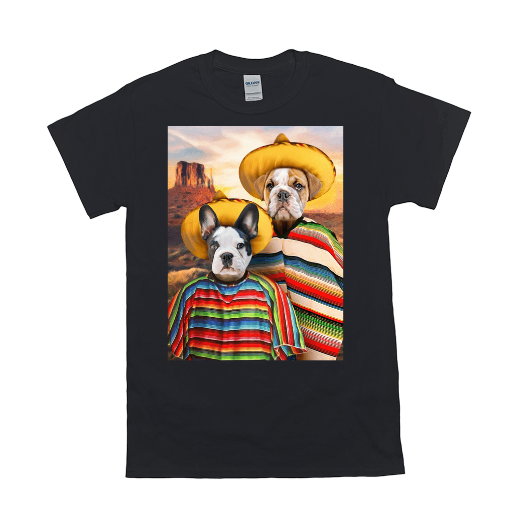 '2 Amigos' Personalized 2 Pet T-Shirt