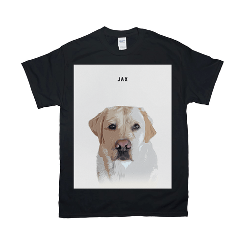 Personalized Modern Pet T-Shirt