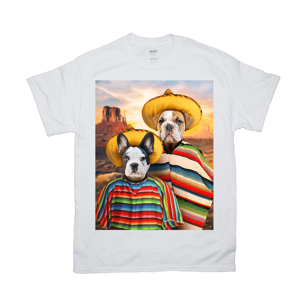 '2 Amigos' Personalized 2 Pet T-Shirt