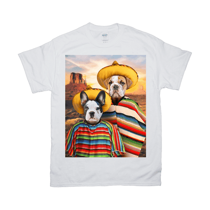 '2 Amigos' Personalized 2 Pet T-Shirt