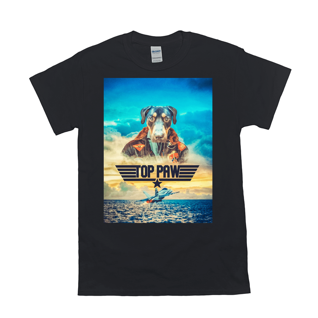 'Top Paw' Personalized Pet T-Shirt