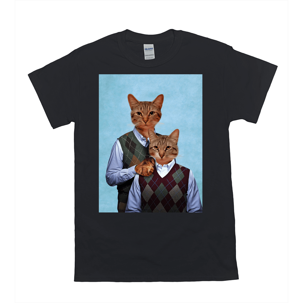 'Step-Kitties' Personalized 2 Pet T-Shirt
