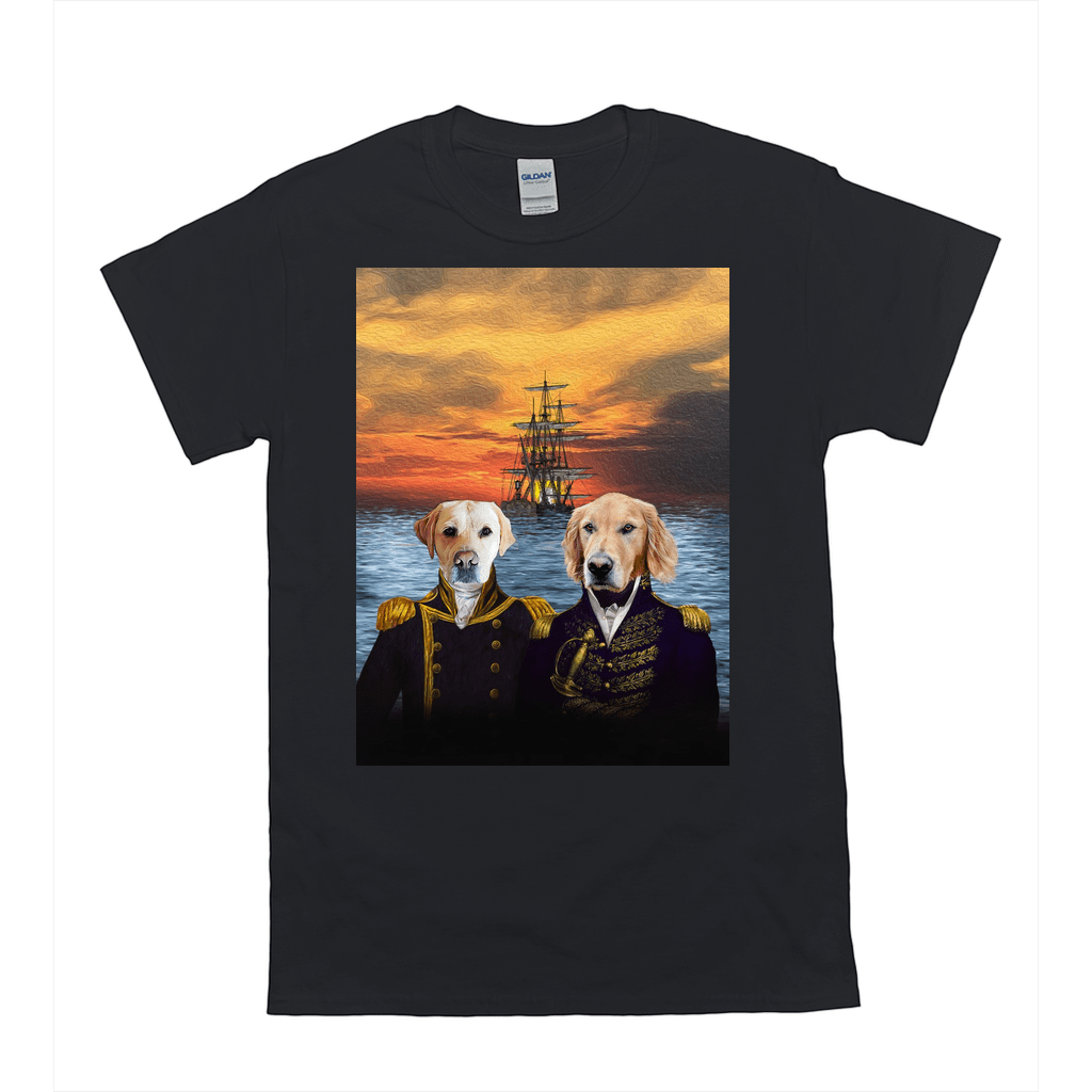 'The Explorers' Personalized 2 Pet T-Shirt