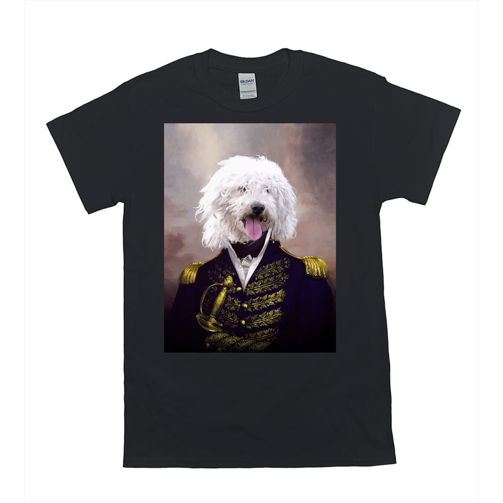 'The Admiral' Personalized Pet T-Shirt