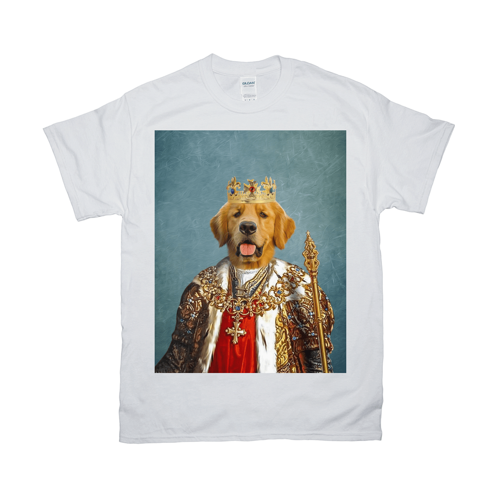 'The King' Personalized Pet T-Shirt