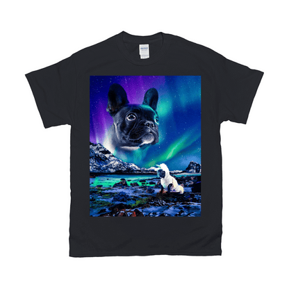 'Majestic Northern Lights' Personalized Pet T-Shirt