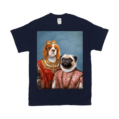'Queen And Archduchess' Personalized 2 Pet T-Shirt
