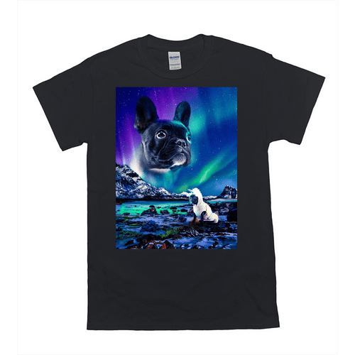 'Majestic Northern Lights' Personalized Pet T-Shirt