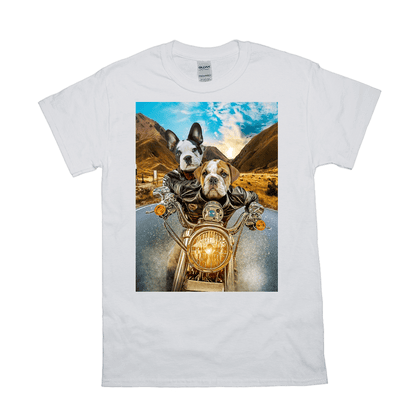 'Harley Wooferson' Personalized 2 Pet T-Shirt