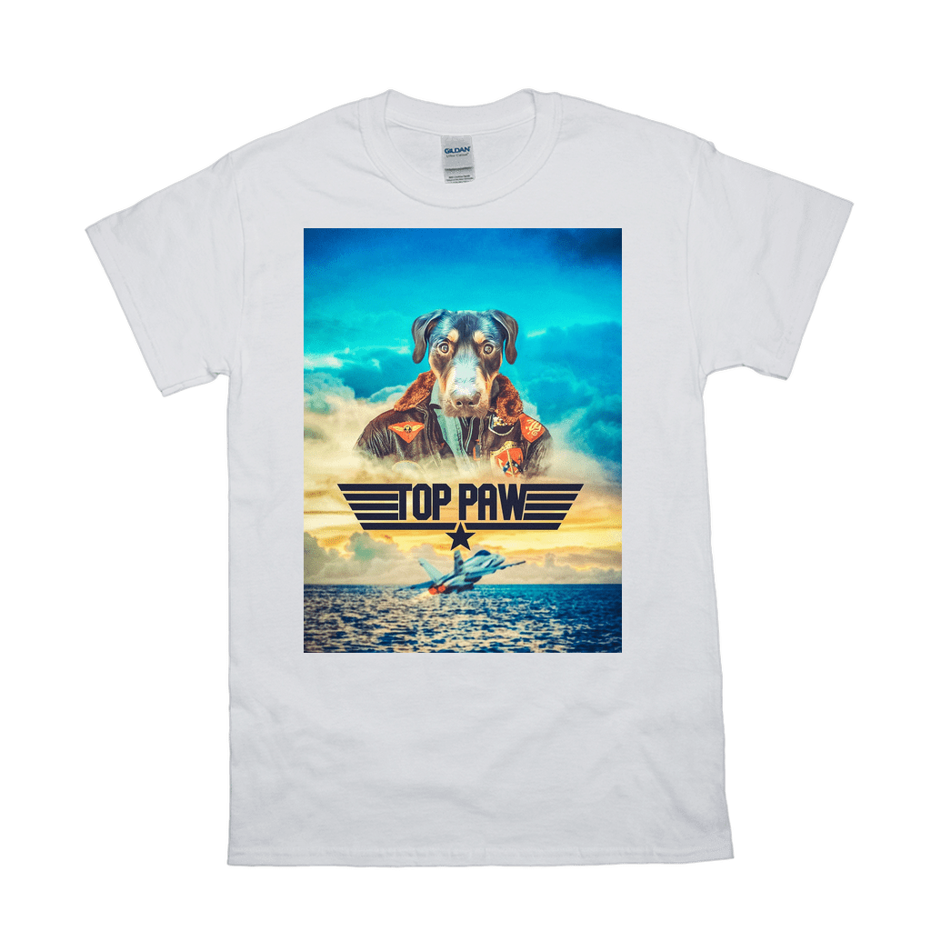'Top Paw' Personalized Pet T-Shirt