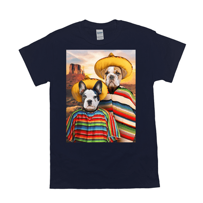 '2 Amigos' Personalized 2 Pet T-Shirt