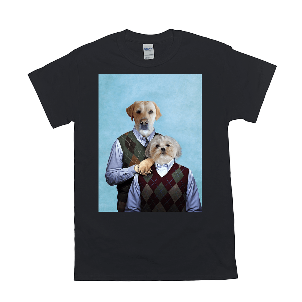 'Step Doggos' Personalized 2 Pet T-Shirt