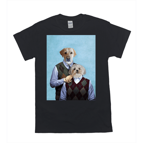 'Step Doggos' Personalized 2 Pet T-Shirt