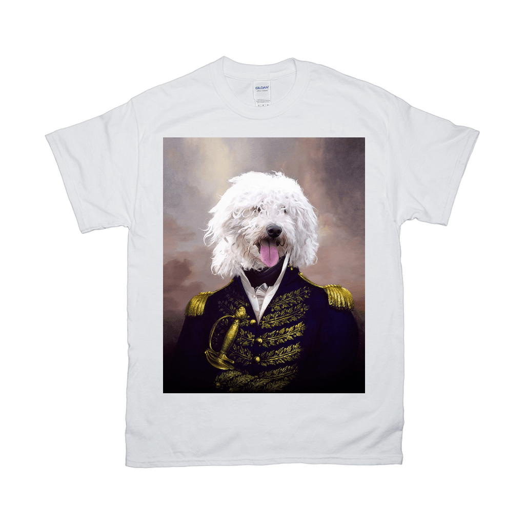 'The Admiral' Personalized Pet T-Shirt