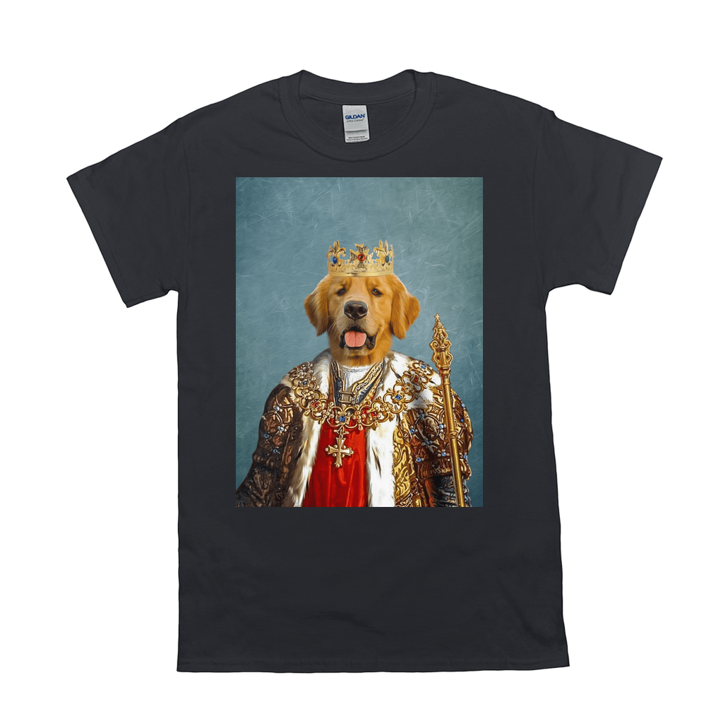 'The King' Personalized Pet T-Shirt