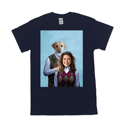 'Step Doggo & Human (Female)' Personalized T-Shirt