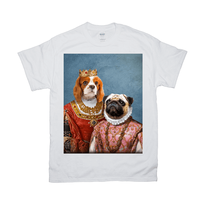 'Queen And Archduchess' Personalized 2 Pet T-Shirt