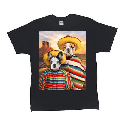 '2 Amigos' Personalized 2 Pet T-Shirt