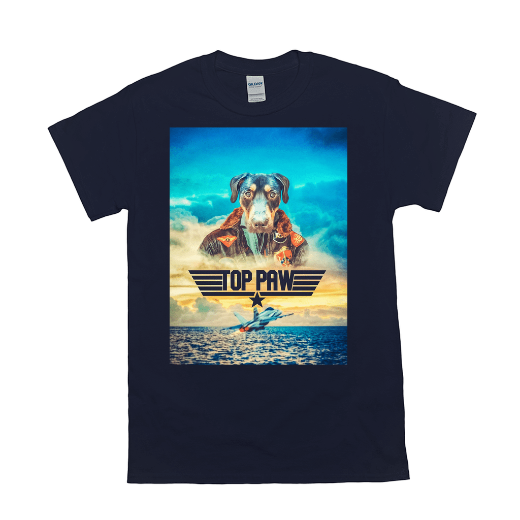 'Top Paw' Personalized Pet T-Shirt