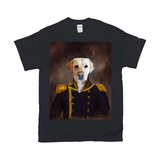 'The Captain' Personalized Pet T-Shirt