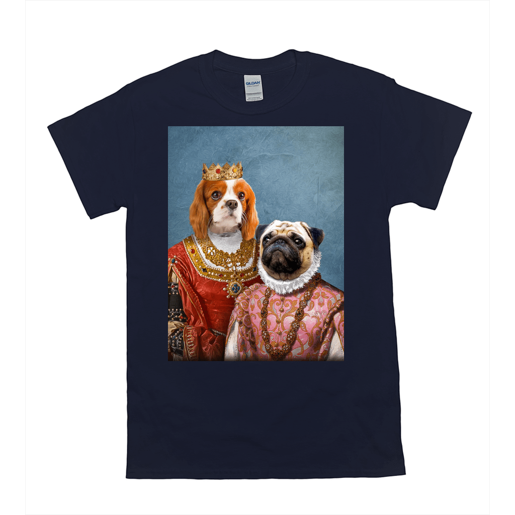 'Queen And Archduchess' Personalized 2 Pet T-Shirt