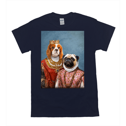 'Queen And Archduchess' Personalized 2 Pet T-Shirt