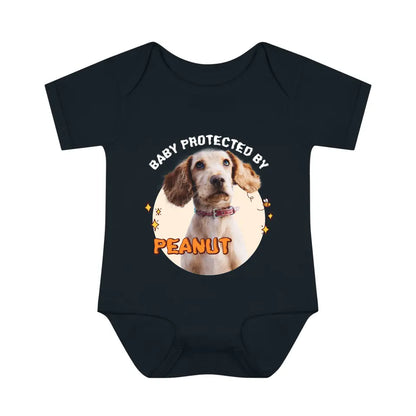 Live Customization: Baby Protected By Pet Onesie