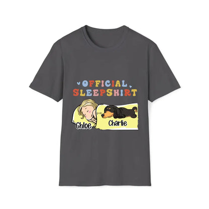 Official Sleep Shirt- Woman & 1-3 Dogs