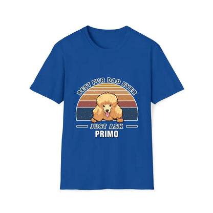 Best Fur Dad - Personalized T Shirt