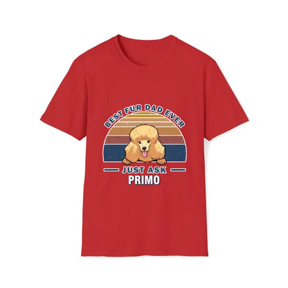 Best Fur Dad - Personalized T Shirt
