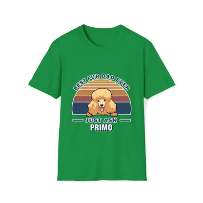 Best Fur Dad - Personalized T Shirt
