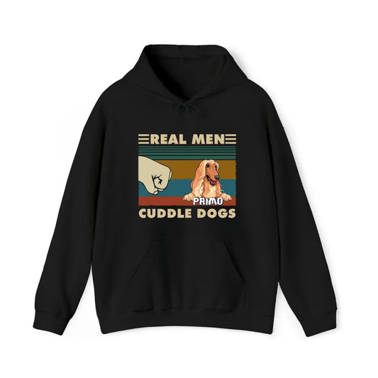 Real Men Cuddle Dogs - Hoody