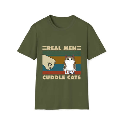 Real Men Cuddle Cats - Hoody