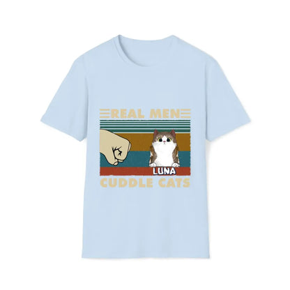 Real Men Cuddle Cats - Hoody