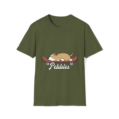 Skater Dog -Personalizable T Shirt