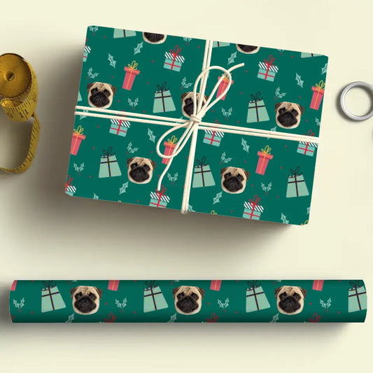 Live Customization Personalized Pet/Human Wrapping Paper